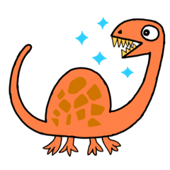 [LINEスタンプ] 恐竜の面白いスタンプ Dinosaur  stamp