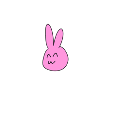 [LINEスタンプ] うさぎが可愛いと思うな