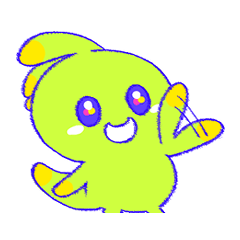 [LINEスタンプ] 宇宙産のたこちゃん