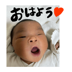 [LINEスタンプ] 胡桃 0ヶ月