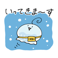 [LINEスタンプ] アホ毛くらげの家族①【修正版】