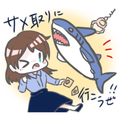 [LINEスタンプ] あるOL〈M〉の日常