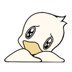 [LINEスタンプ] タンクトップ鳥 ぷぴ1