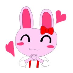 [LINEスタンプ] うさぎ兄妹ぴぴぷぷ！第2弾