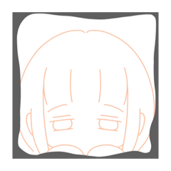 [LINEスタンプ] #女の子#