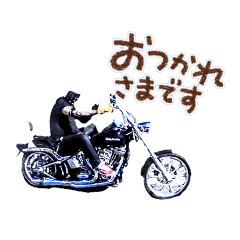 [LINEスタンプ] ひでちゃんバイクスタンプ