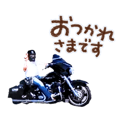 [LINEスタンプ] まーちんバイクスタンプ