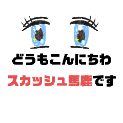 [LINEスタンプ] スカッシュバレー用