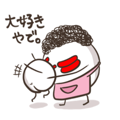 [LINEスタンプ] サンマニくんゆるスタンプ オカンver,