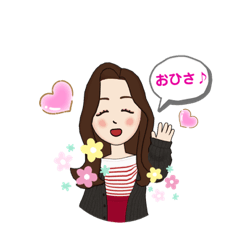 [LINEスタンプ] 友達との日常会話 by mica