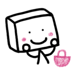 [LINEスタンプ] おとうふちゃん おでかけ