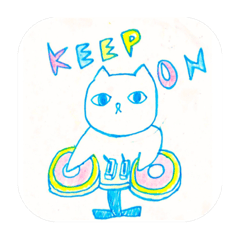 [LINEスタンプ] keep on wooing