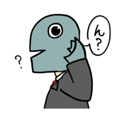 [LINEスタンプ] キメラと働く魚人さん4