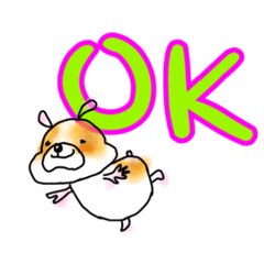 [LINEスタンプ] 欲しいに手の届く大人の日常用語くまとハム