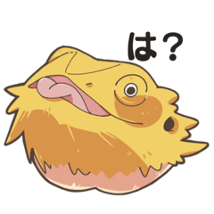 [LINEスタンプ] 【フトアゴ】よく使う日常スタンプ