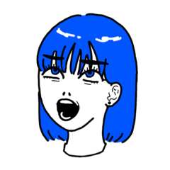 [LINEスタンプ] 恋愛を語る女子校生