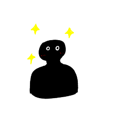 [LINEスタンプ] カビ黒君