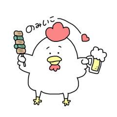 [LINEスタンプ] こけこっこ。