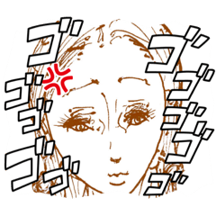 [LINEスタンプ] 豹／猫ちゃんは、好きかしら？マシュマロ。