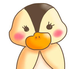 [LINEスタンプ] ぽんちょかるがものかのちゃん