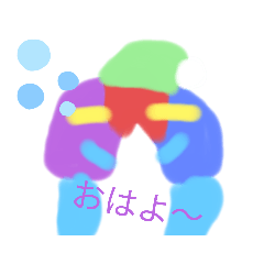 [LINEスタンプ] じしゃくくんとその友達スタンプ