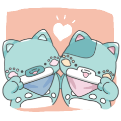 [LINEスタンプ] CTime ぴっちー＆チョマちゃんスタンプ5