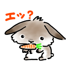 [LINEスタンプ] うさぎの あめちゃん