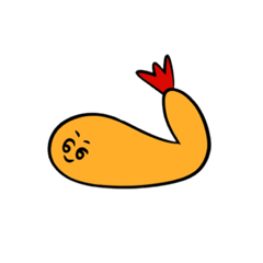 [LINEスタンプ] エビフライフ