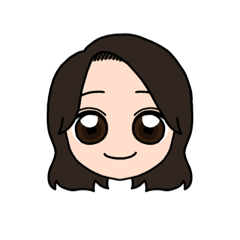 [LINEスタンプ] 表情豊かな茶髪セミロング女子のスタンプ