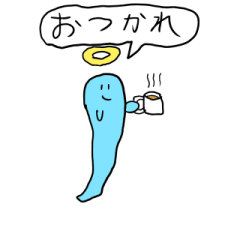 [LINEスタンプ] 犬と猫と兎と霊