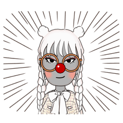 [LINEスタンプ] 鼠子ちゃん