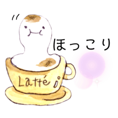 [LINEスタンプ] 食べ物ほっこり挨拶スタンプ