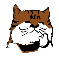 [LINEスタンプ] 孤高の猫 政