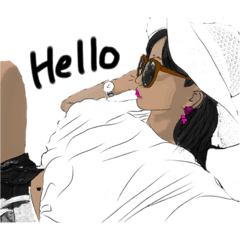 [LINEスタンプ] Ageha EverydayNo．1
