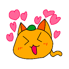 [LINEスタンプ] みかんねこと愉快な仲間たち⑤