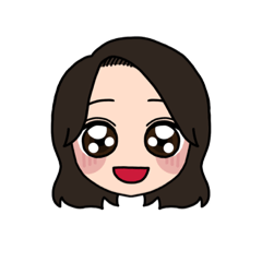 [LINEスタンプ] 表情豊かな茶髪セミロング女子のスタンプ2