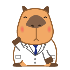 [LINEスタンプ] カピバラ先生の日常会話