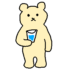 [LINEスタンプ] 思慮深いクマさんのスタンプ 2