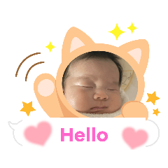 [LINEスタンプ] Baby葵仁Aito