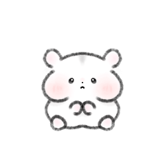[LINEスタンプ] ゆるふわハムスター(՞_  ̫ _՞)