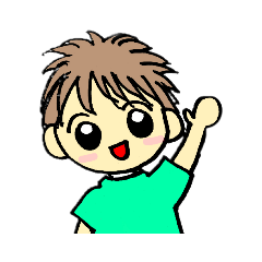 [LINEスタンプ] おとぼけ少年