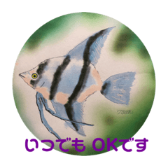 [LINEスタンプ] 熱帯魚001