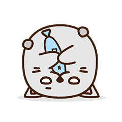 [LINEスタンプ] まるかじりねこ