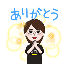 [LINEスタンプ] ニコと私