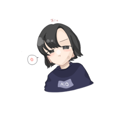 [LINEスタンプ] みおスタin five
