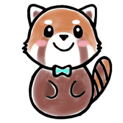 [LINEスタンプ] 毎日使える♡かわいい レッサーパンダ