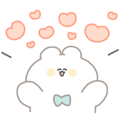 [LINEスタンプ] ちいさいシロクマ その2