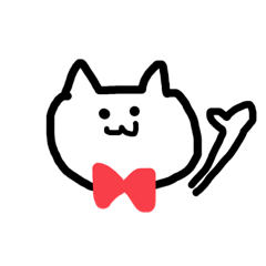 [LINEスタンプ] ね…ねこ？