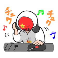 [LINEスタンプ] DJ NICKY オリジナルスタンプ