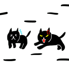 [LINEスタンプ] 動く！ジジとテト